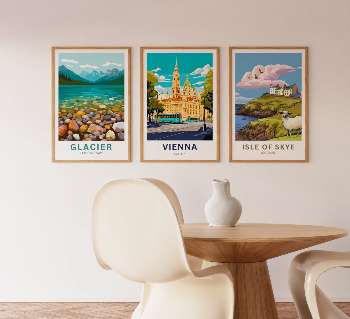 Vienna Travel Poster