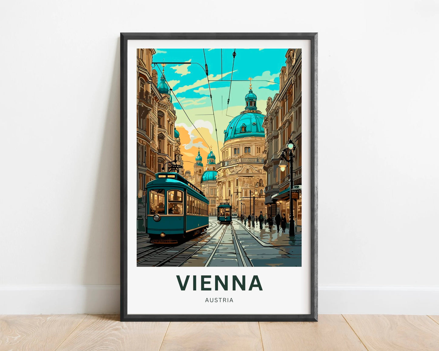 Vienna Travel Poster