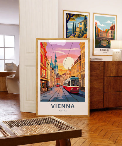 Vienna Travel Poster