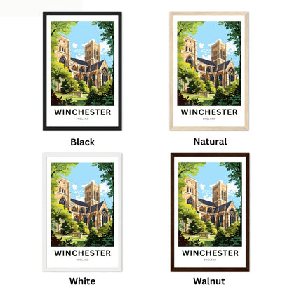 Winchester Travel Poster