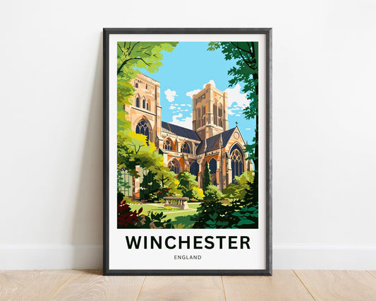 Winchester Travel Poster