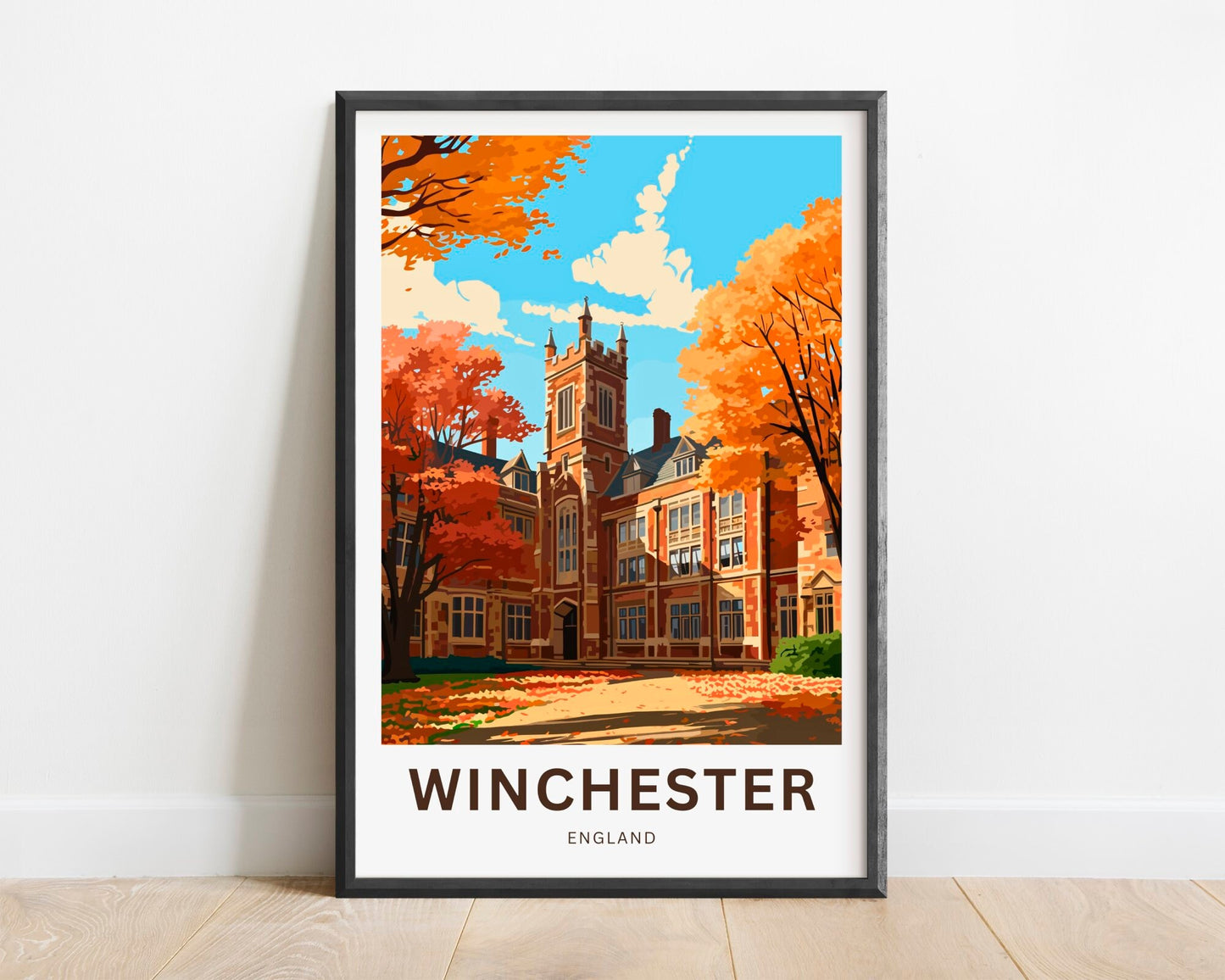 Winchester Travel Poster