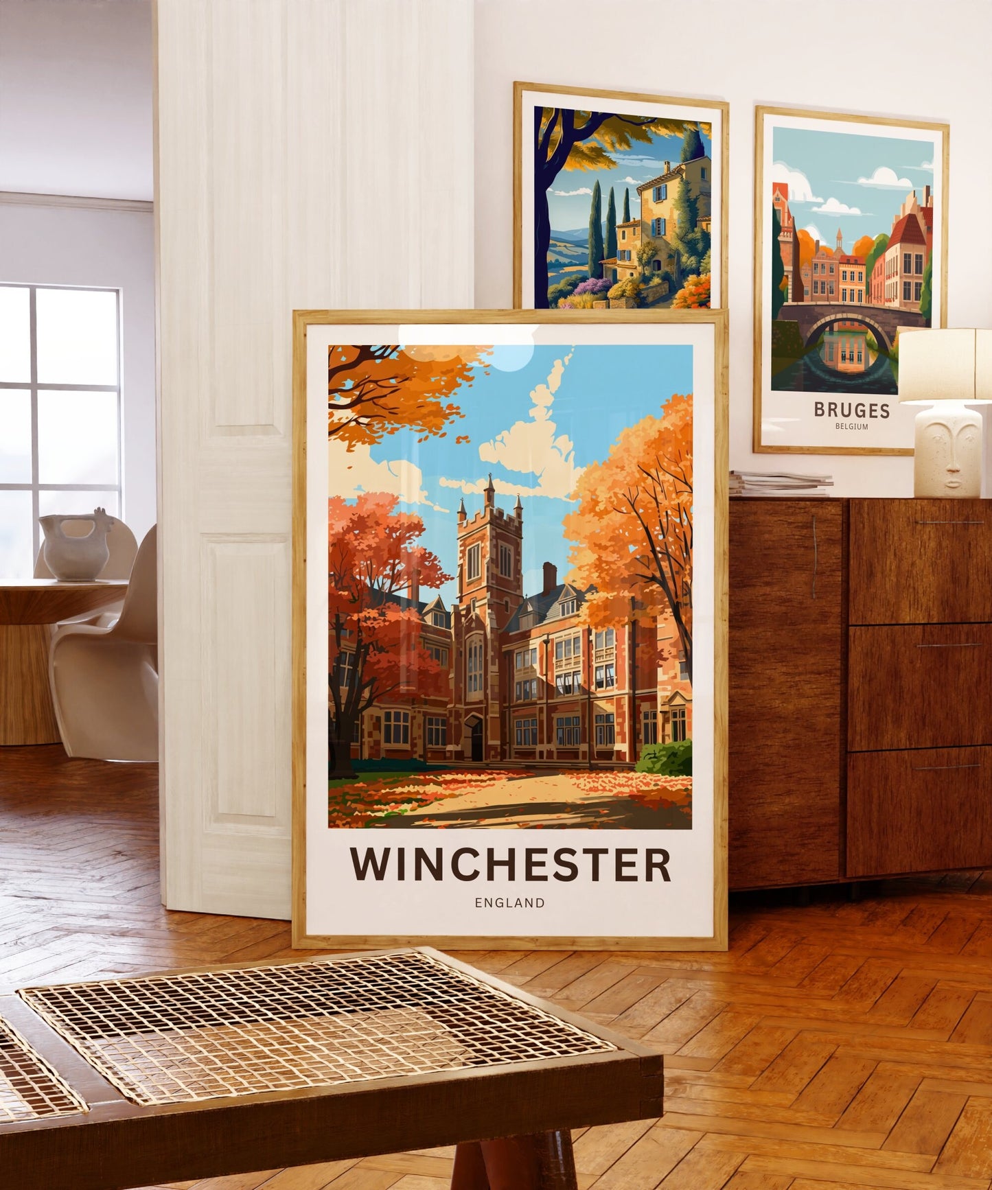 Winchester Travel Poster