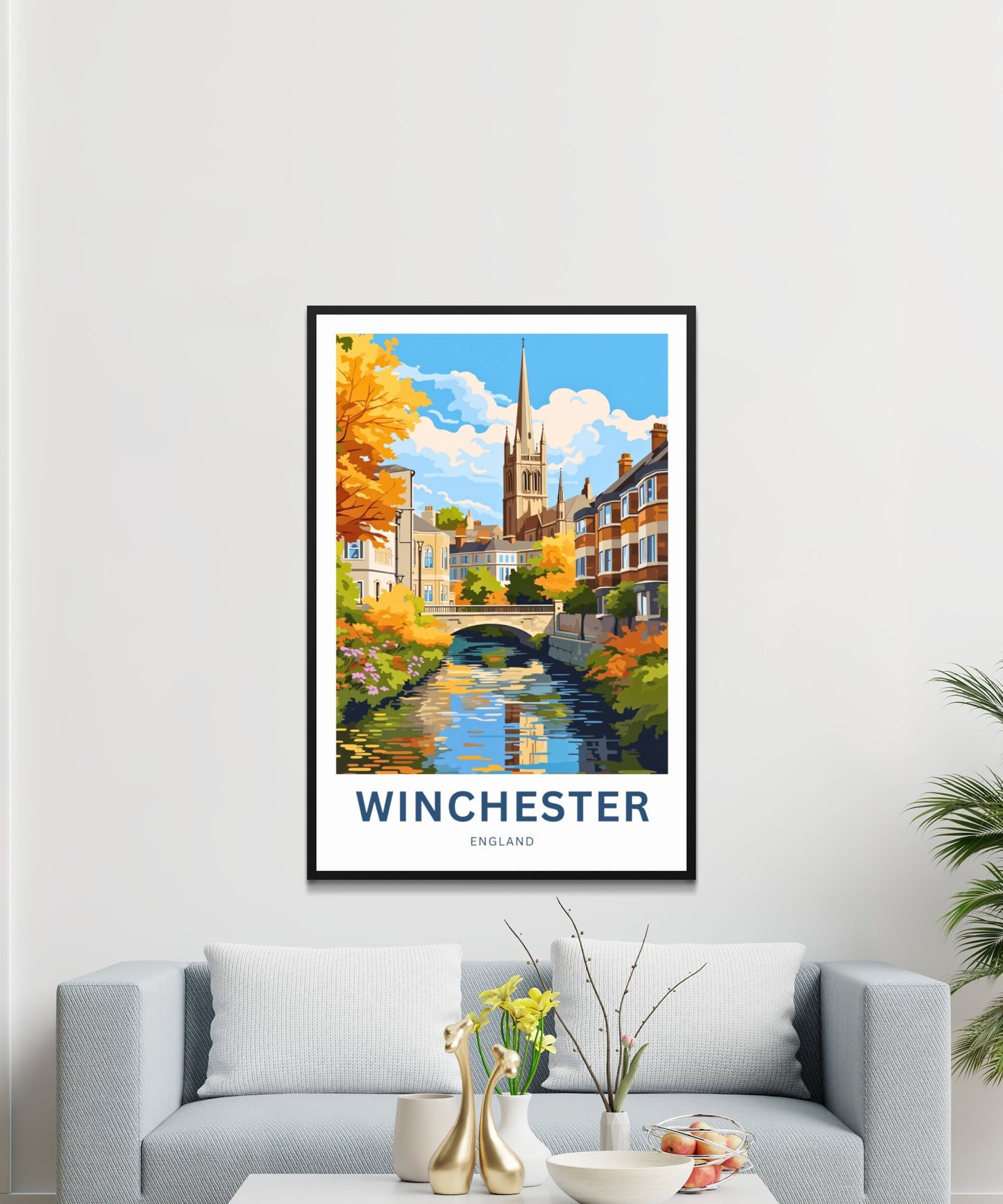 Winchester Travel Poster