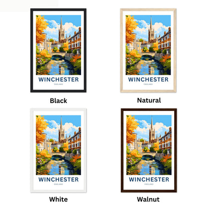 Winchester Travel Poster