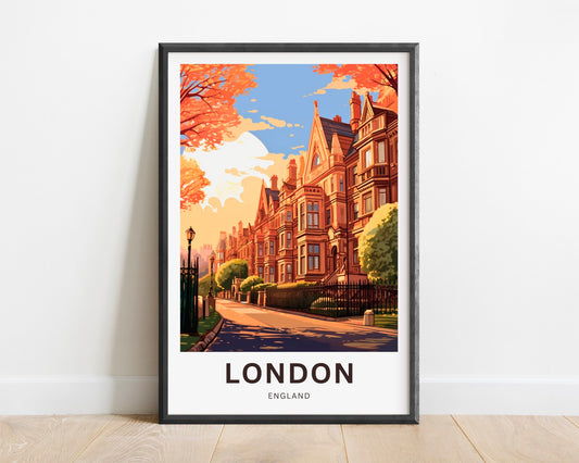 London Travel Poster