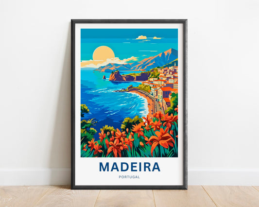 Madeira Travel Poster