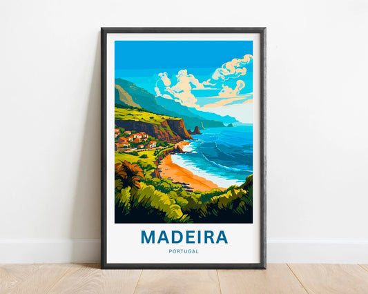 Madeira Travel Poster