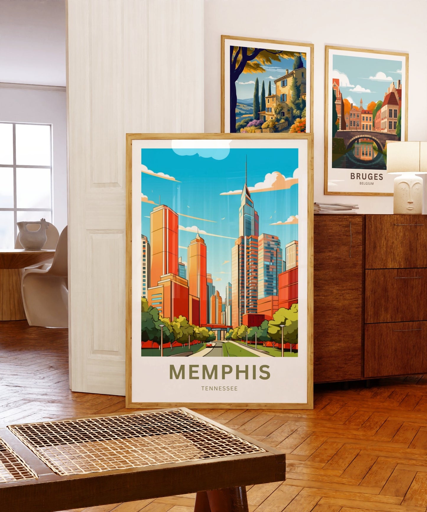 Memphis Travel Poster