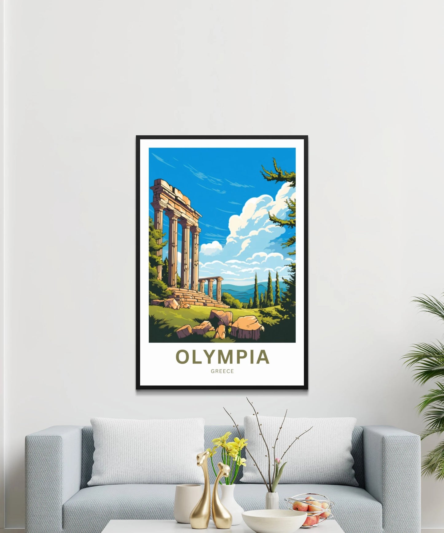 Olympia Travel Poster