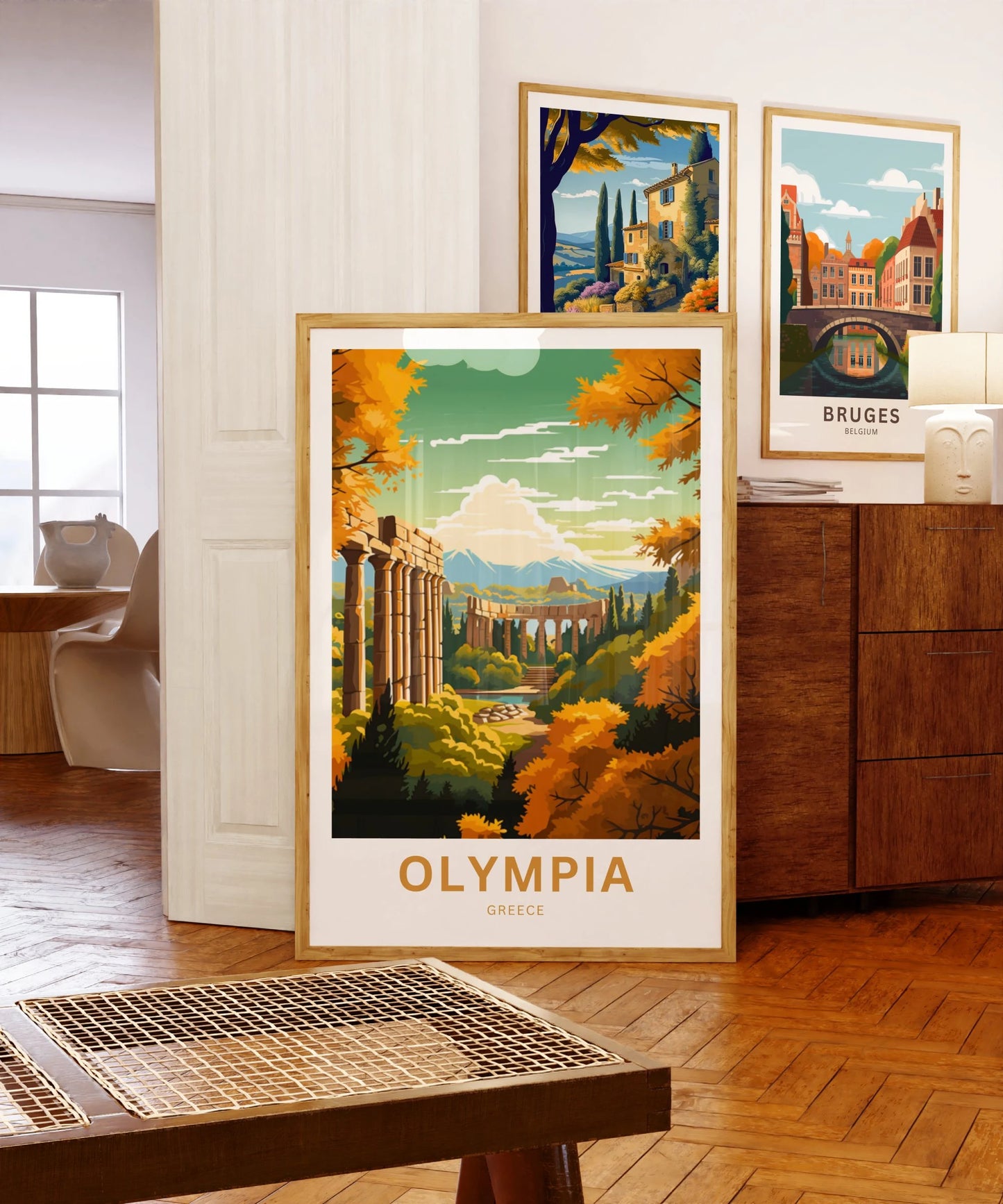 Olympia Travel Poster