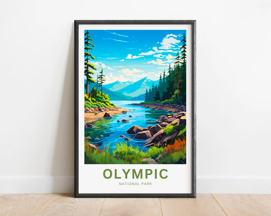 Olympic Travel Poster