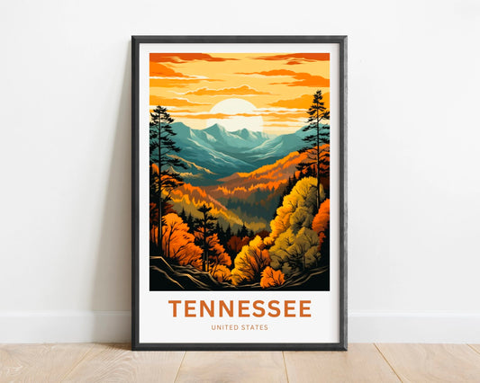 Tennessee Travel Poster