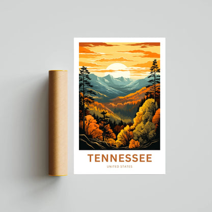 Tennessee Travel Poster