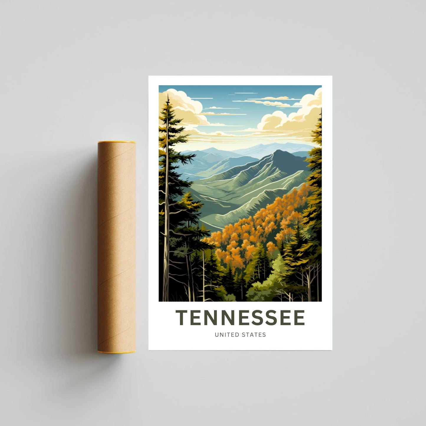 Tennessee Travel Poster