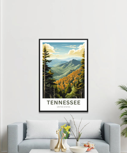 Tennessee Travel Poster