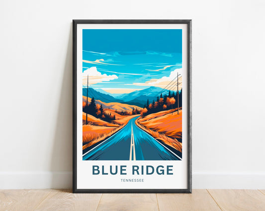 Blue Ridge Travel Poster