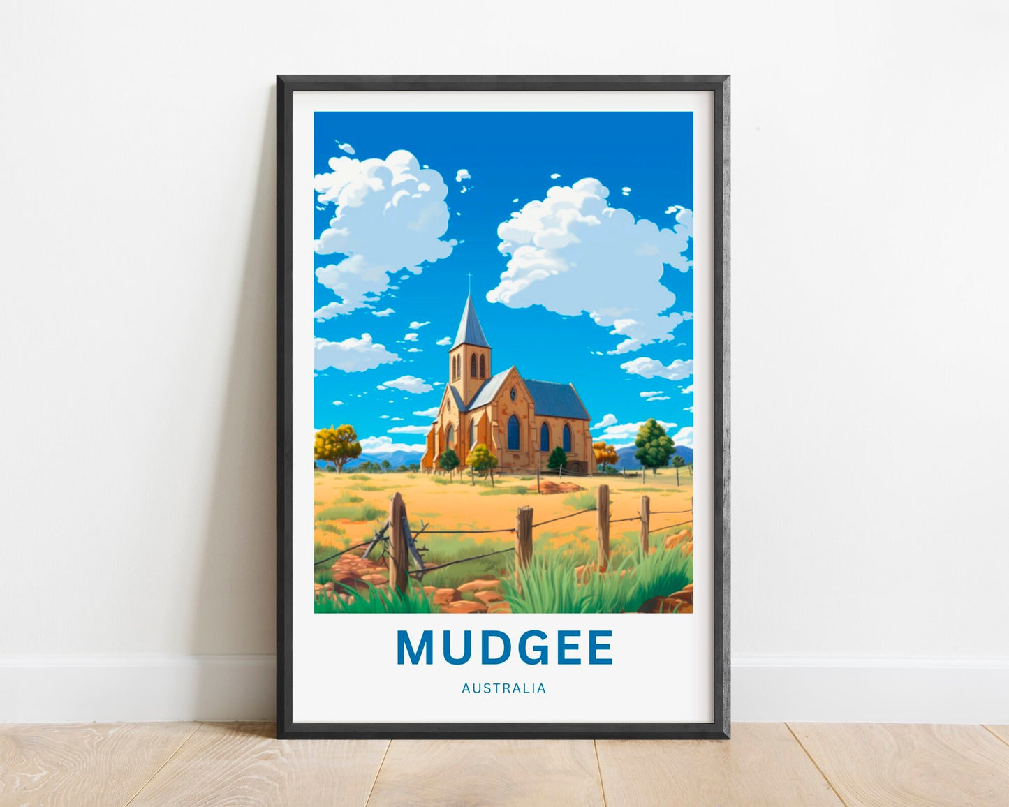 Mudgee Travel Poster