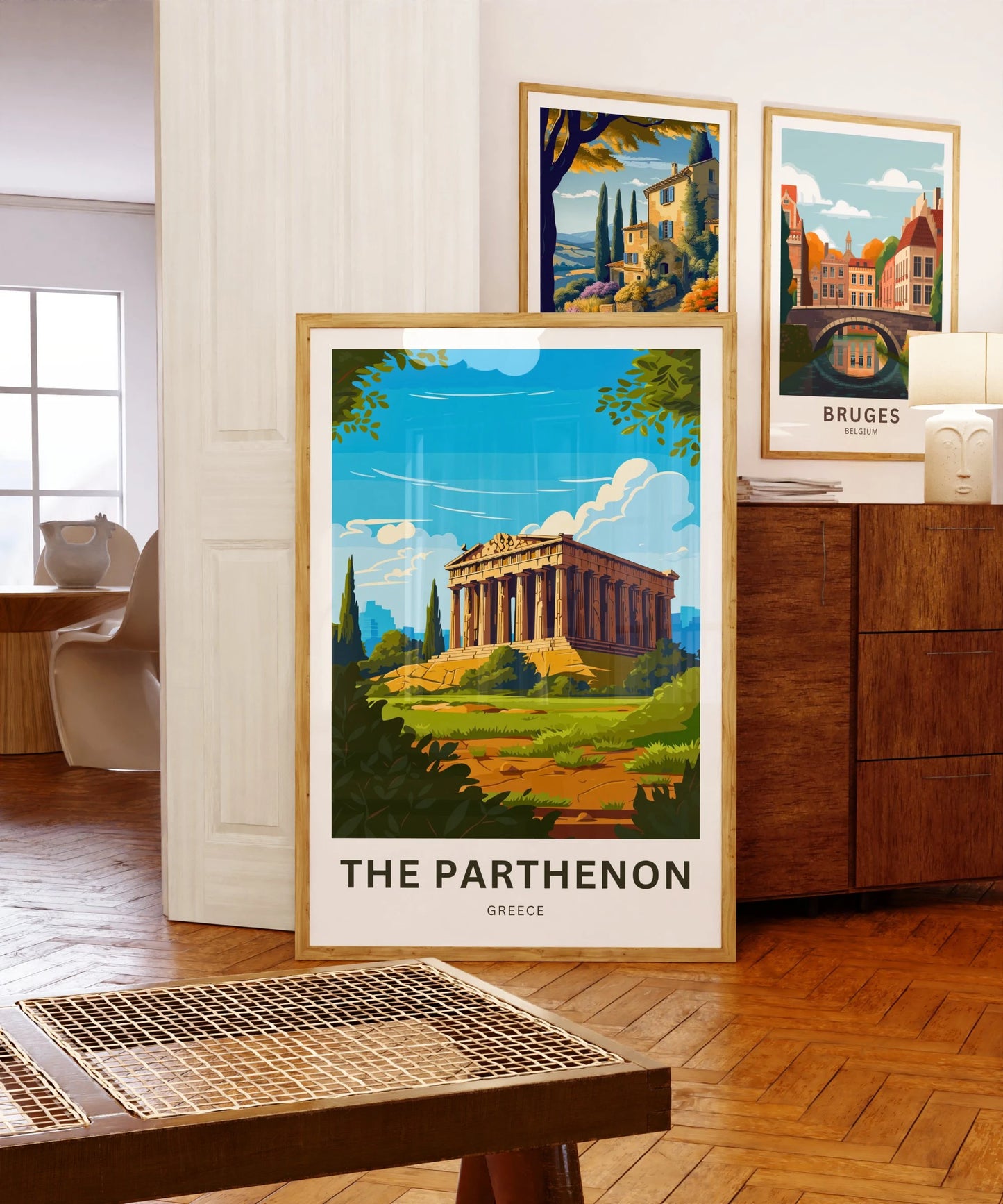 Parthenon Travel Poster