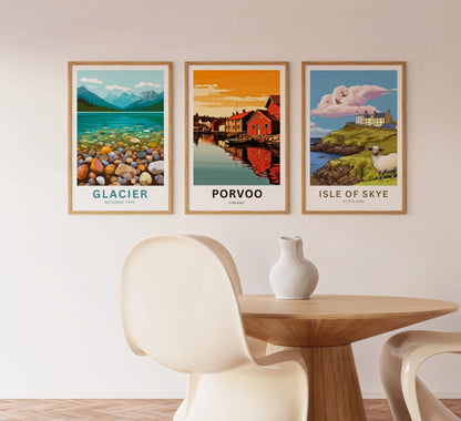 Porvoo Travel Poster