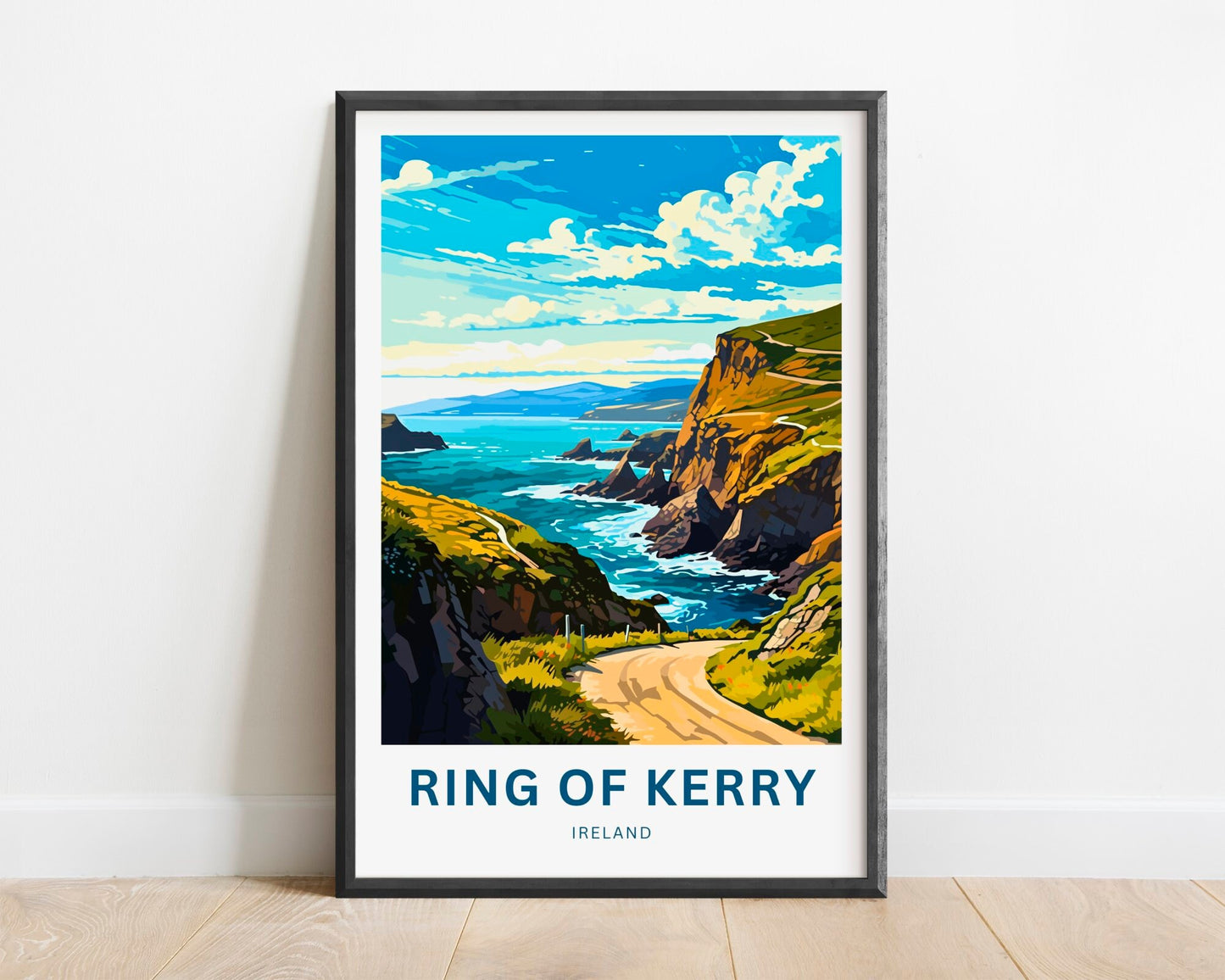 Ring of Kerry Travel Poster