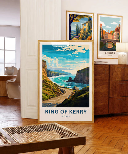 Ring of Kerry Travel Poster