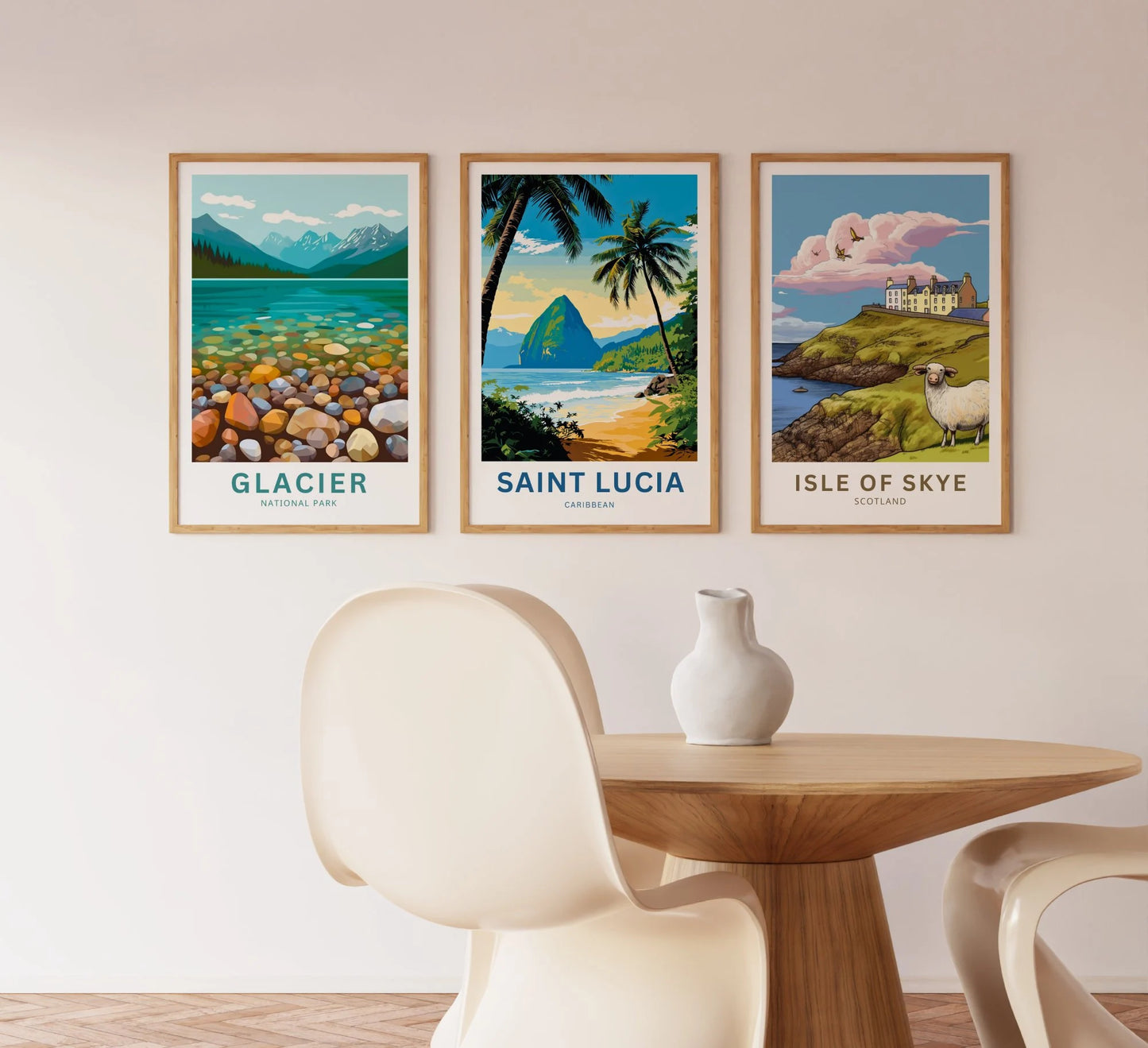 St. Lucia Travel Poster