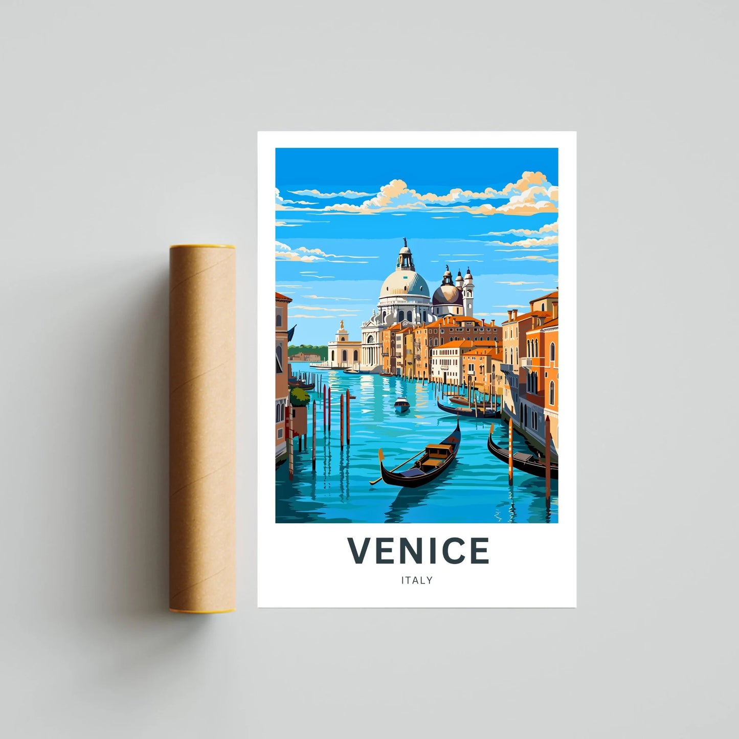 Venice Travel Poster