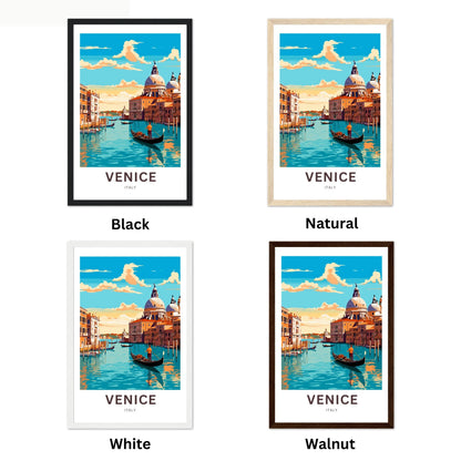 Venice Travel Poster