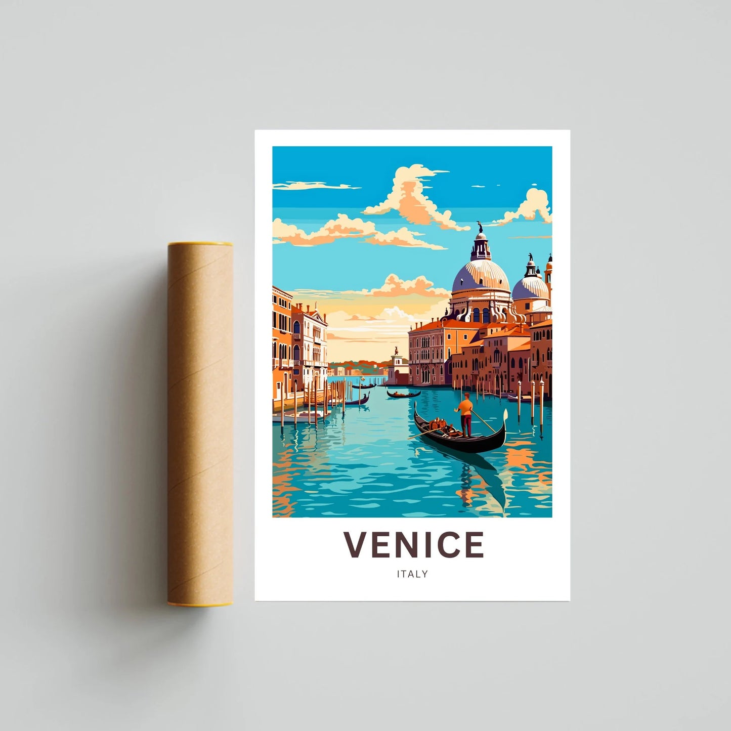 Venice Travel Poster