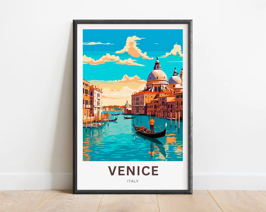 Venice Travel Poster