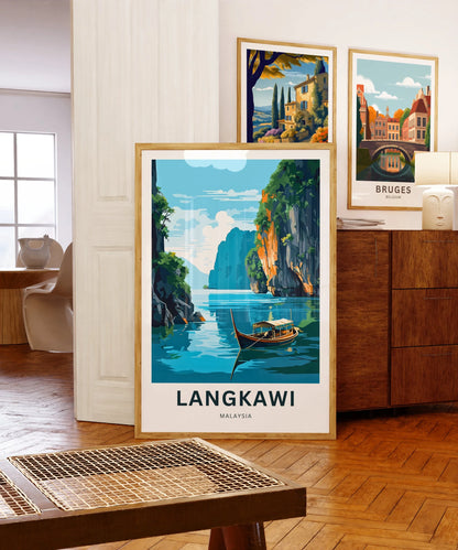 Langkawi Travel Poster