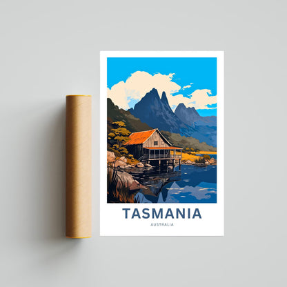 Tasmania Travel Poster