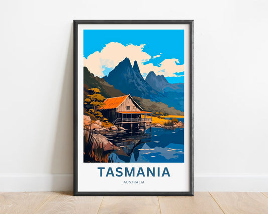 Tasmania Travel Poster