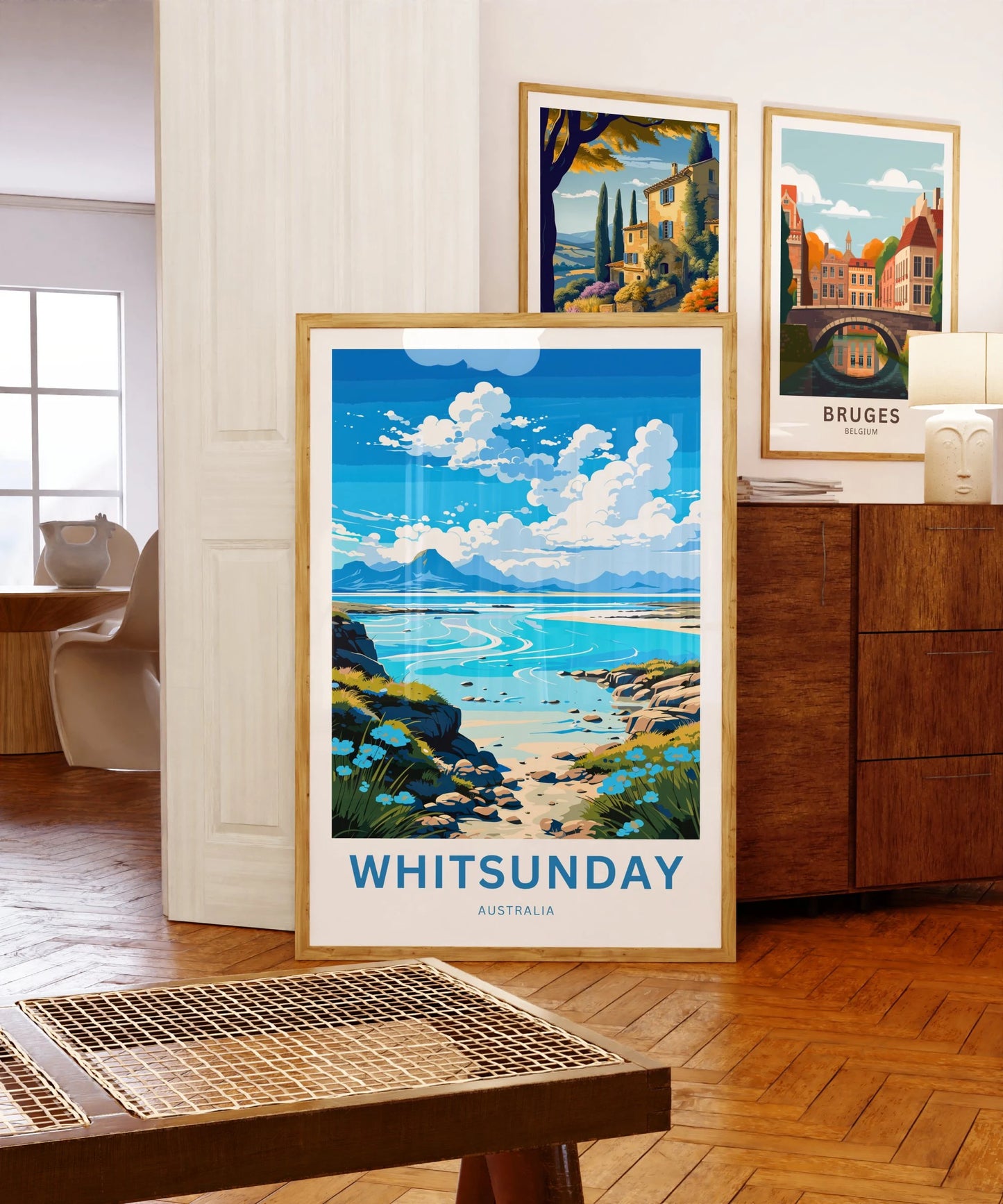 Whitsunday Travel Poster