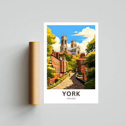 York  Travel Poster