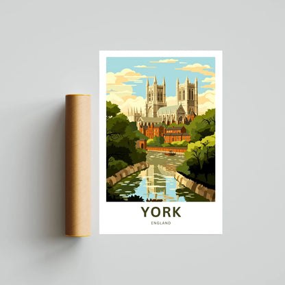 York  Travel Poster