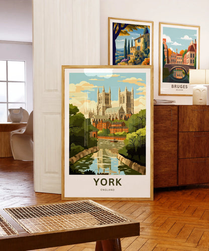 York  Travel Poster