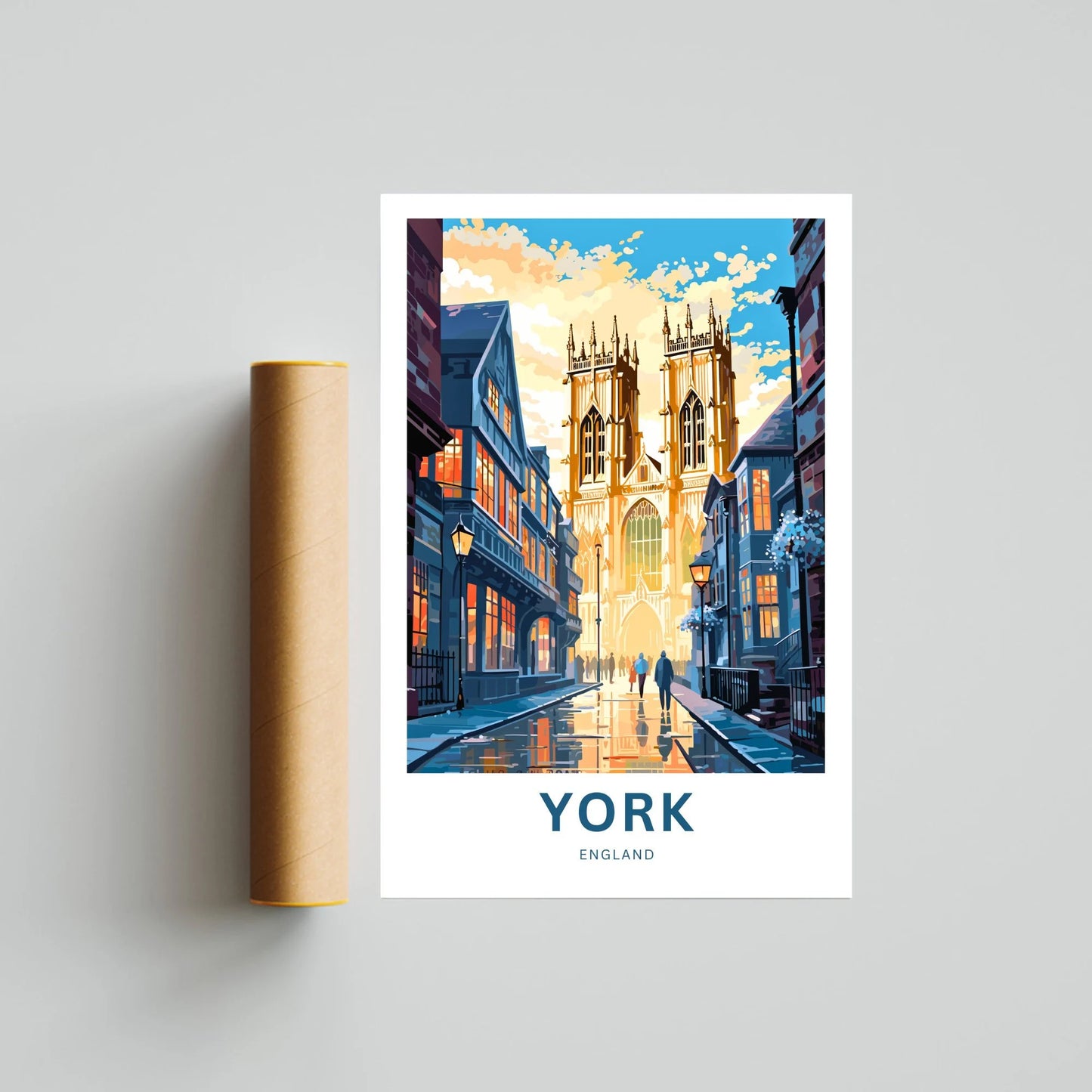 York  Travel Poster