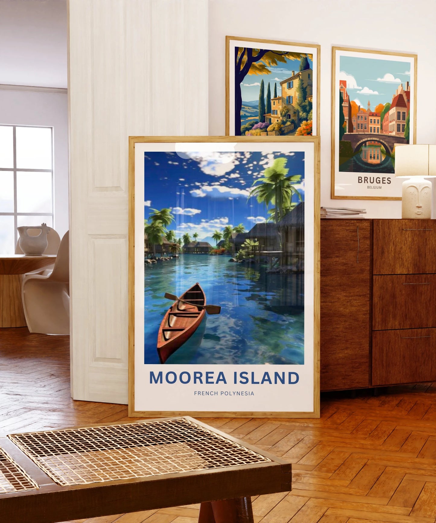 Moorea Island Travel Poster