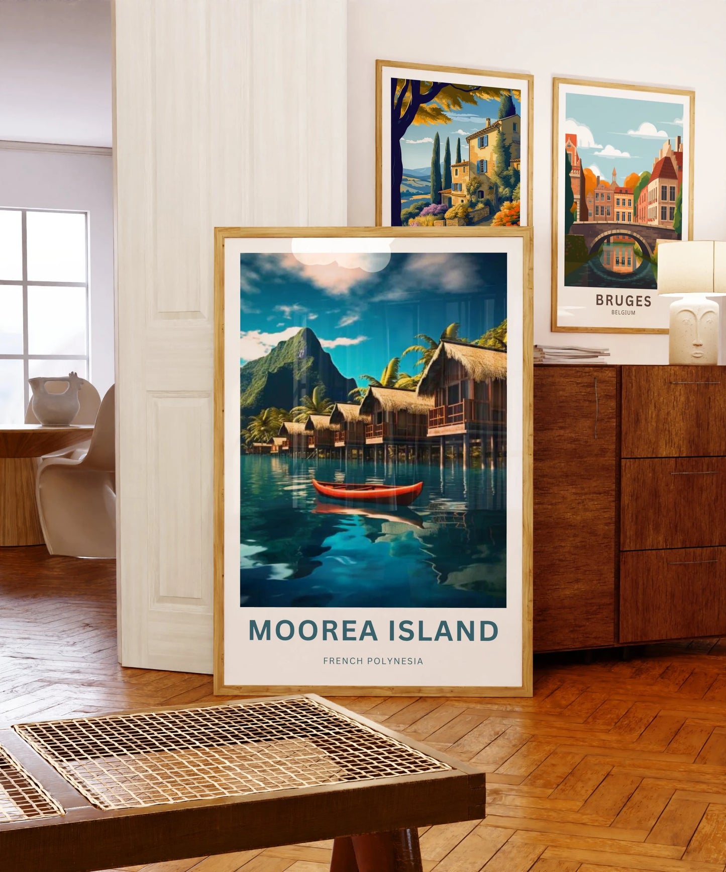 Moorea Island Travel Poster