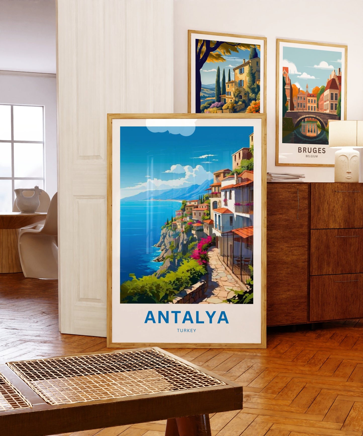 Antalya Travel Poster