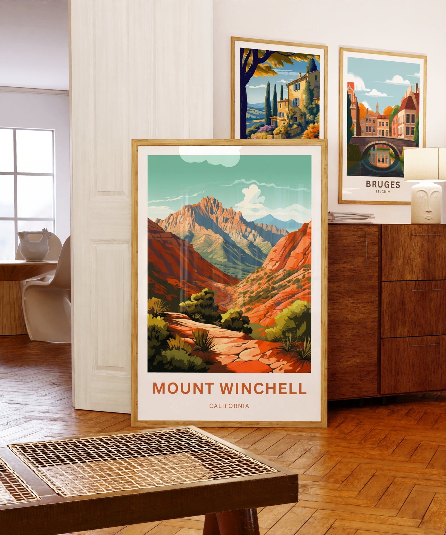 Mount Winchell Travel Poster