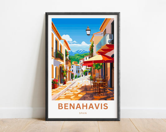 Benahavis Travel Poster