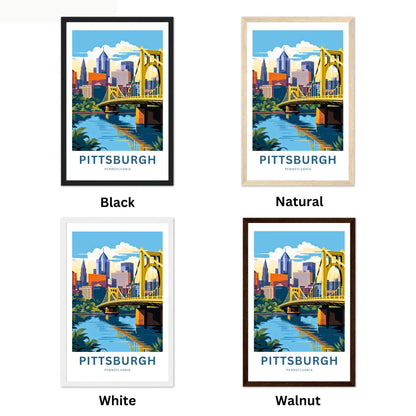 Pittsburgh Travel Poster