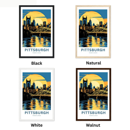 Pittsburgh Travel Poster