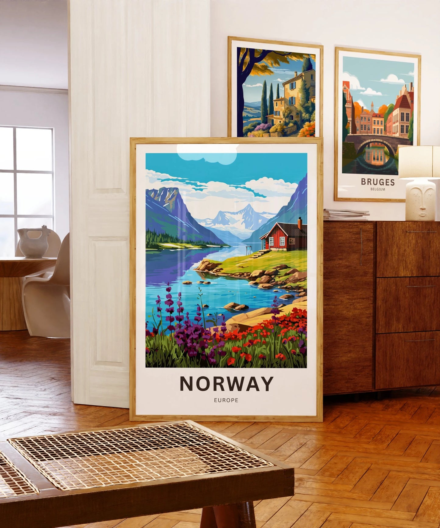 Norway  Travel Poster