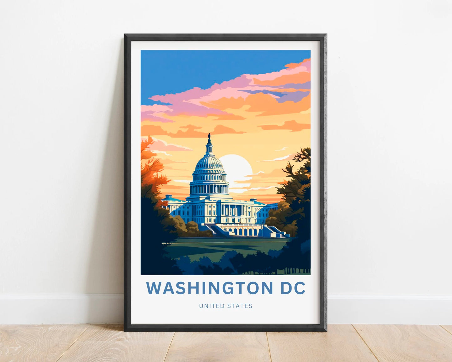 Washington DC Travel Poster