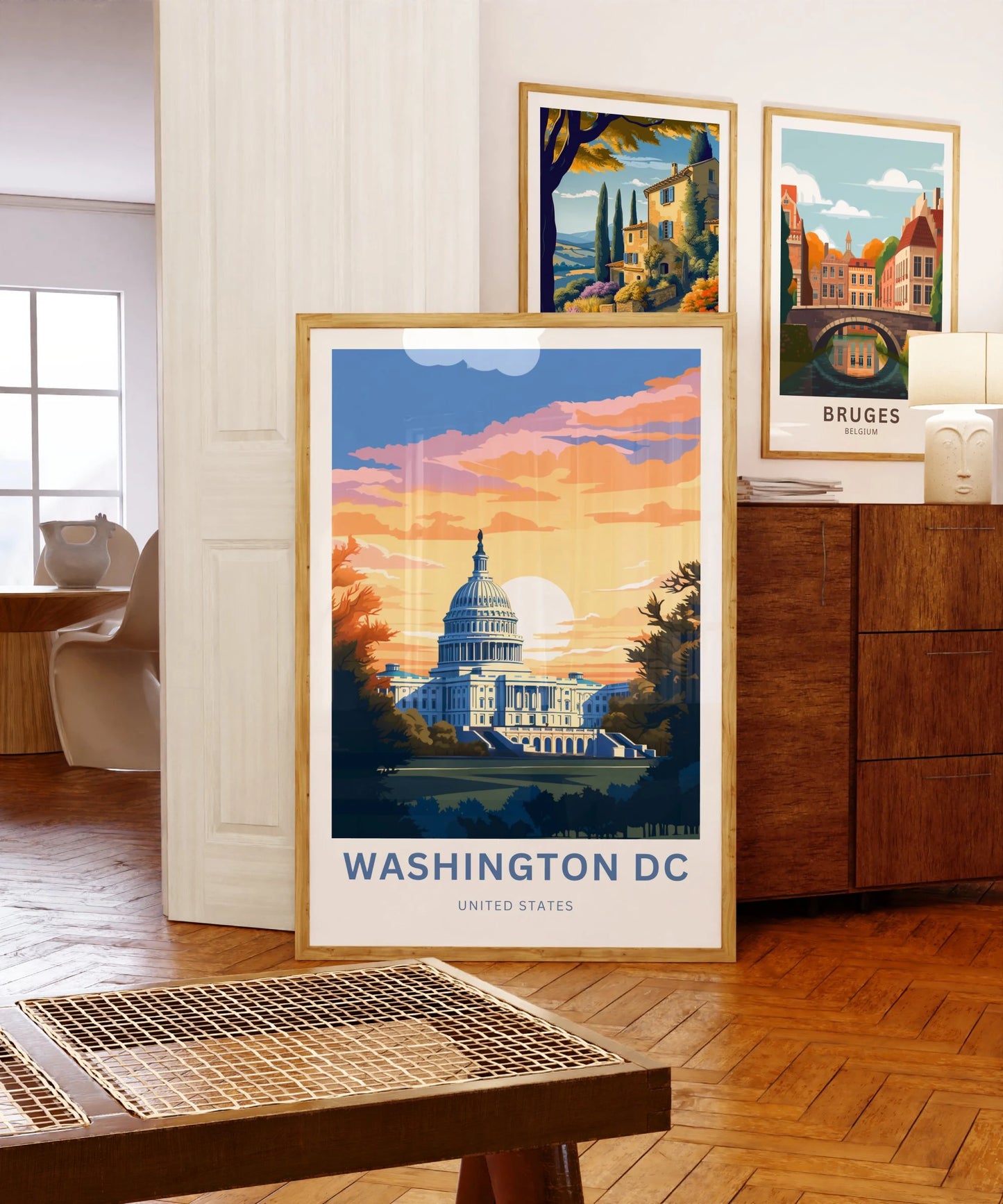 Washington DC Travel Poster