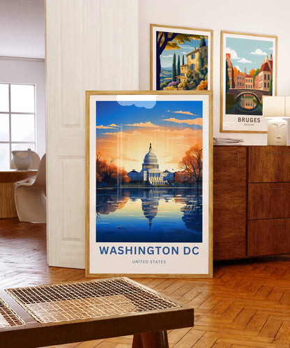 Washington DC Travel Poster